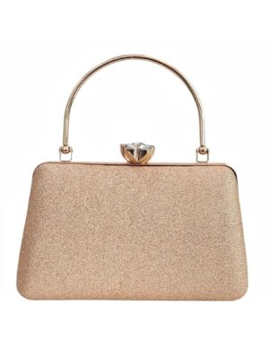 Golden Glitter Clutch