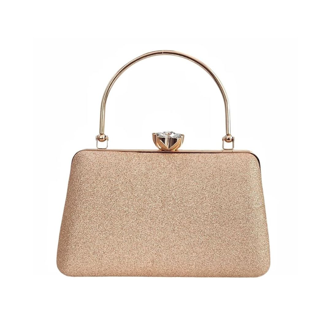 Golden Glitter Clutch