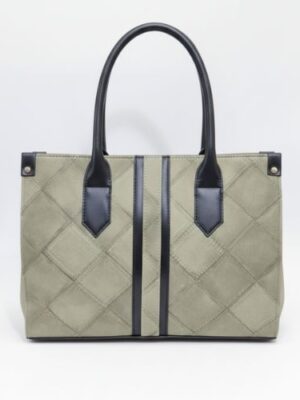 Monochromatic Diamond Tote
