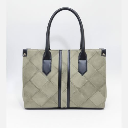 Monochromatic Diamond Tote